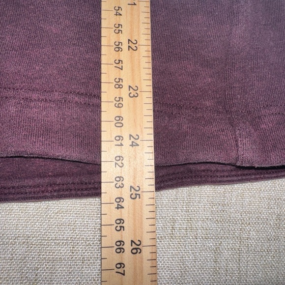 Lululemon | Burgundy Pleat To Street Bomber Jacket Weathered | Size 4 - Picture 8 of 9